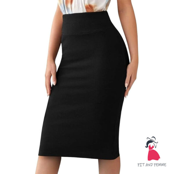 Women's High-Waisted Pencil Skirt